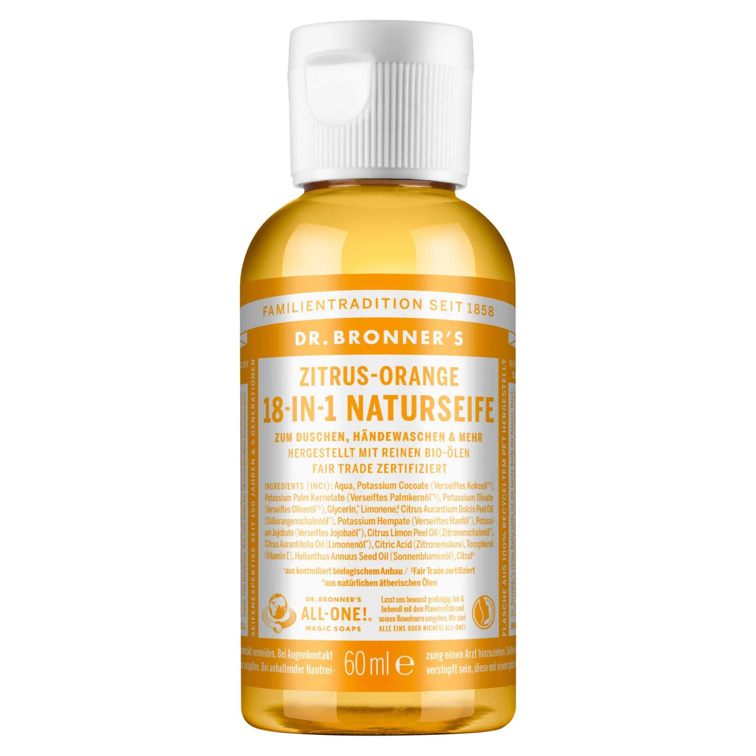 Dr. Bronner's 18-IN-1 NATURSEIFE - Outdoor Seife 1 Dr. Bronner's 18-IN-1 NATURSEIFE - Outdoor Seife