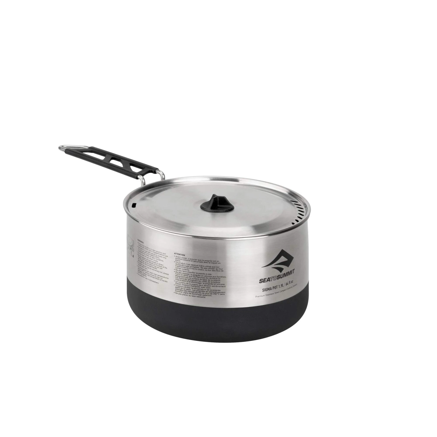 Sea To Summit SIGMA POT 1.9 LITER - Campinggeschirr 2 Sea To Summit SIGMA POT 1.9 LITER - Campinggeschirr – Bild 2