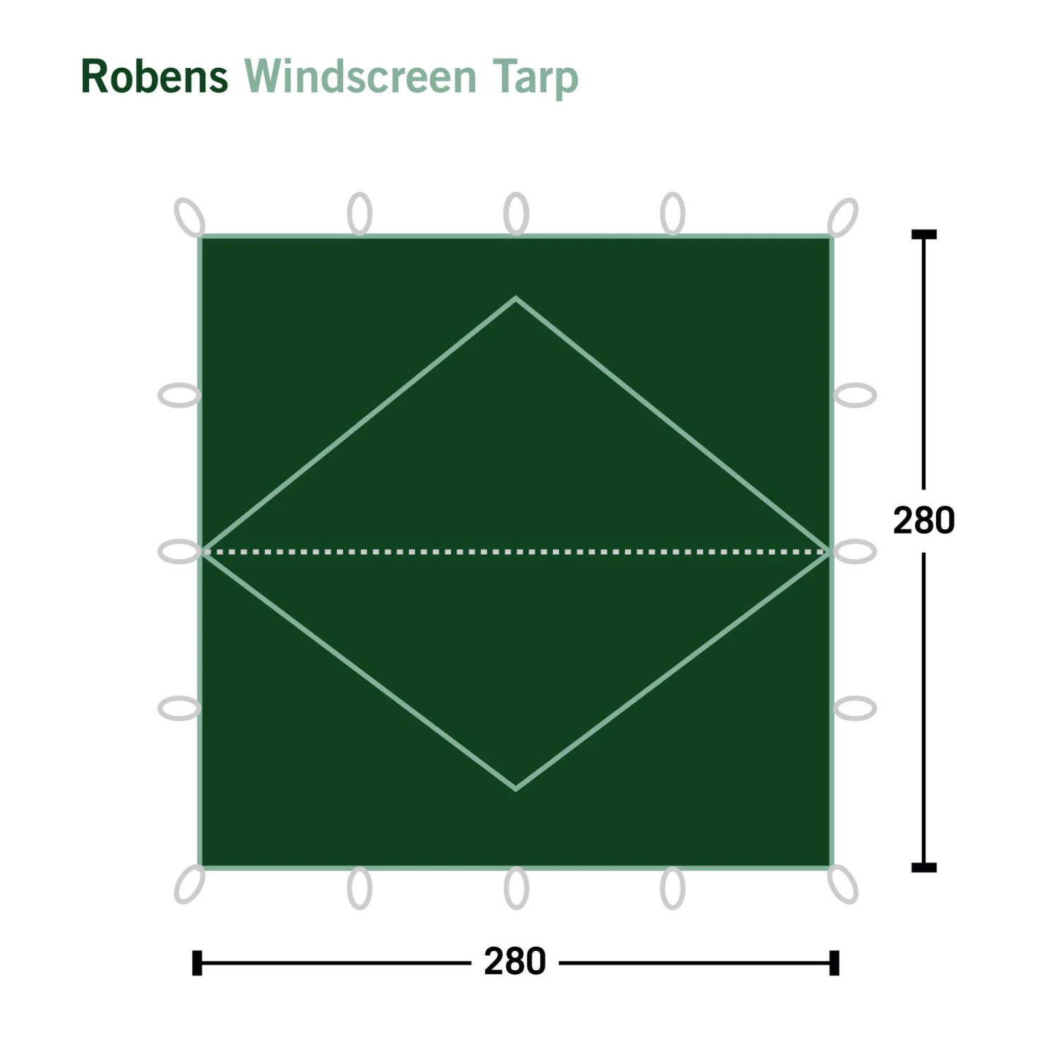 Robens WINDSCREEN TARP - Tarp 2 Robens WINDSCREEN TARP - Tarp – Bild 2