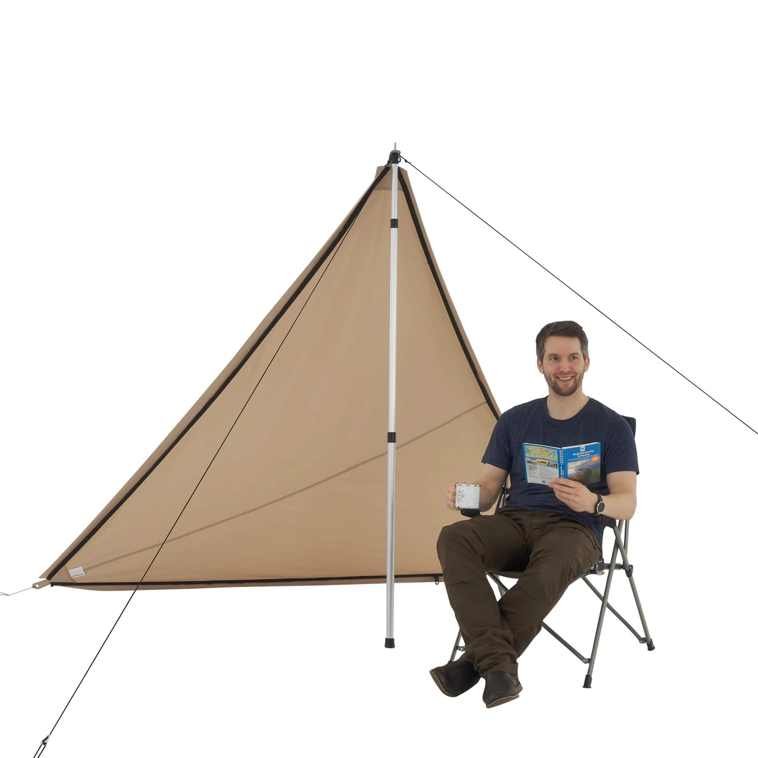 VERBINDBARES SONNENSEGEL TC-ZIP-PROTECT CANVAS SINGLE - Tarp 2 VERBINDBARES SONNENSEGEL TC-ZIP-PROTECT CANVAS SINGLE - Tarp – Bild 2