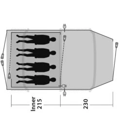Outwell STARHILL 4A - Familienzelt -Primus Verkaufsgeschäft 5638031667 o starhill 4a outwell 24