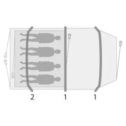 Outwell STARHILL 4A - Familienzelt -Primus Verkaufsgeschäft 5638031667 q starhill 4a outwell 24