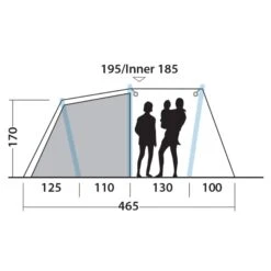 Outwell STARHILL 4A - Familienzelt -Primus Verkaufsgeschäft 5638031667 r starhill 4a outwell 24